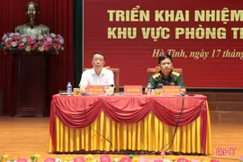 Hà Tĩnh triển khai nhiệm vụ diễn tập khu vực phòng thủ năm 2026