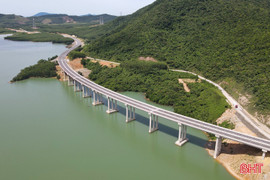 8h sáng nay, cao tốc Vũng Áng - Bùng chính thức đưa vào khai thác