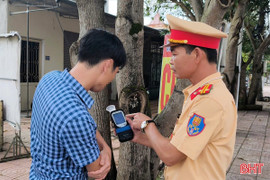Xử lý nghiêm việc né tránh kiểm tra nồng độ cồn
