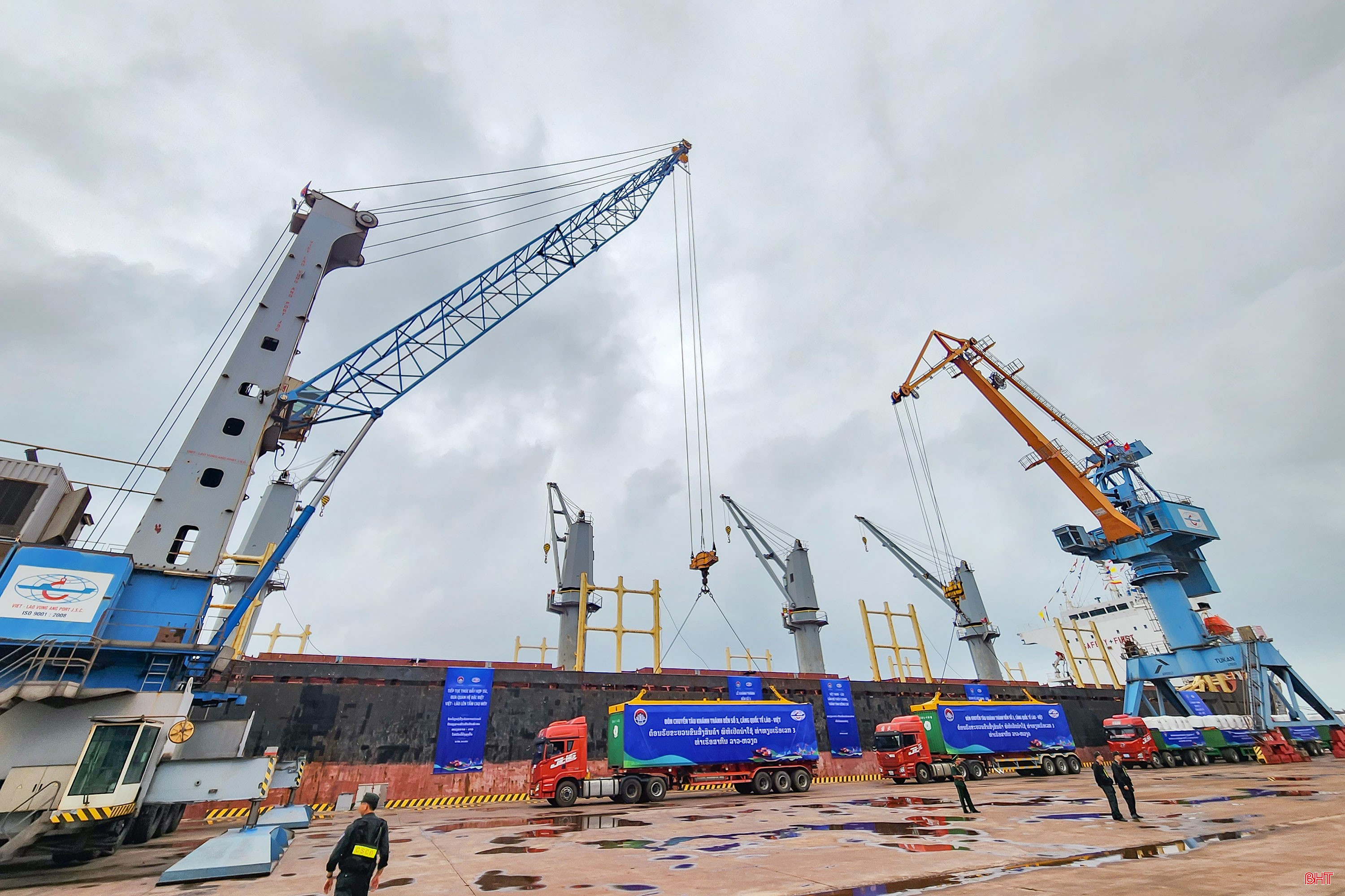 Mitraco Hà Tĩnh đưa vào vận hành Bến số 3 Cảng quốc tế Lào – Việt trong tháng 4/2025.. bqbht_br_full1.jpg