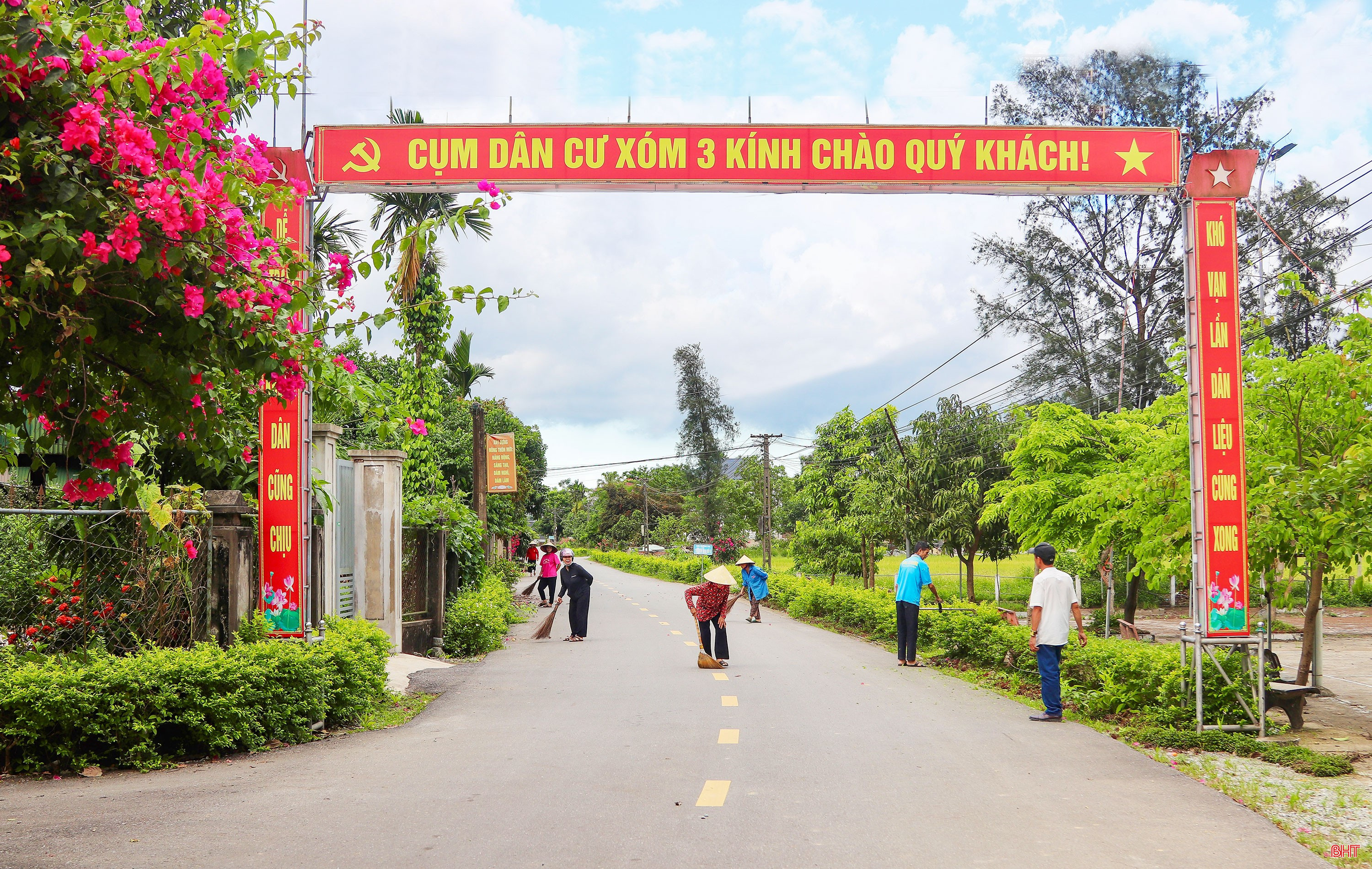 Diện mạo thôn Tân Vĩnh Cần "khởi sắc" từng ngày. bqbht_br_full1.jpg
