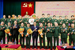 Ông Nguyễn Đức Tới tái cử Chủ tịch Hội Cựu chiến binh Hà Tĩnh