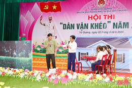 Sôi nổi hội thi "Dân vận khéo" ở các địa phương