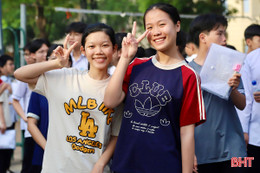 Hoàn thành Kỳ thi vào lớp 10 THPT không chuyên ở Hà Tĩnh