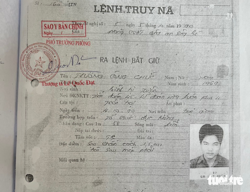 Hành trình gần 5.000km truy bắt nghi phạm “vượt ngục”, trốn truy nã 33 năm
