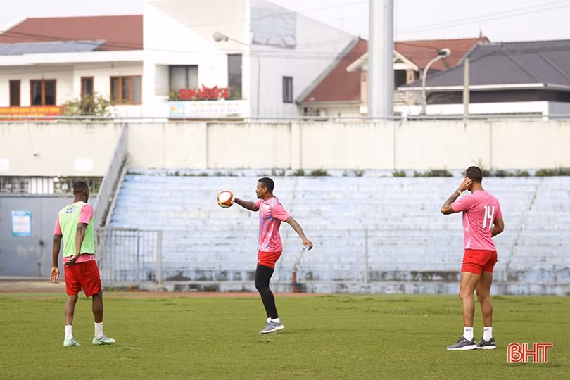 Hồng Lĩnh Hà Tĩnh hội quân, tập luyện trở lại sau kỳ nghỉ tết