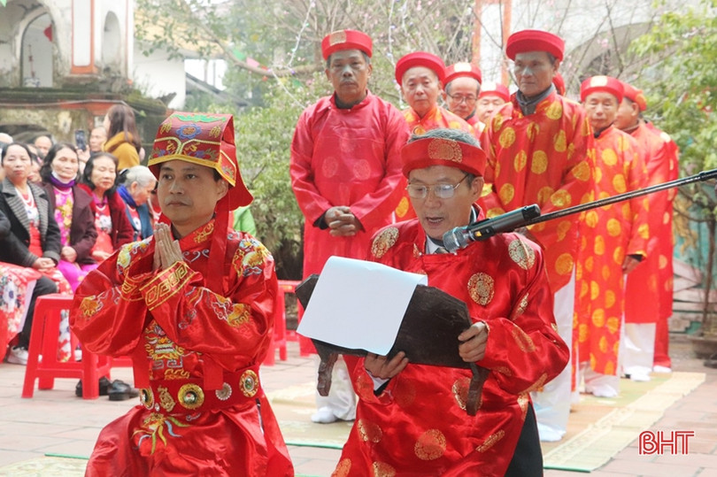 Lễ tế thánh tổ nghề rèn Trung Lương