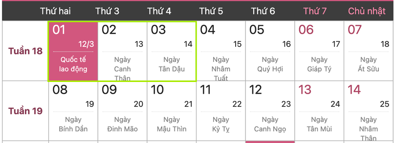 Người lao động nghỉ 5 ngày liên tục dịp 30/4 - 1/5/2023