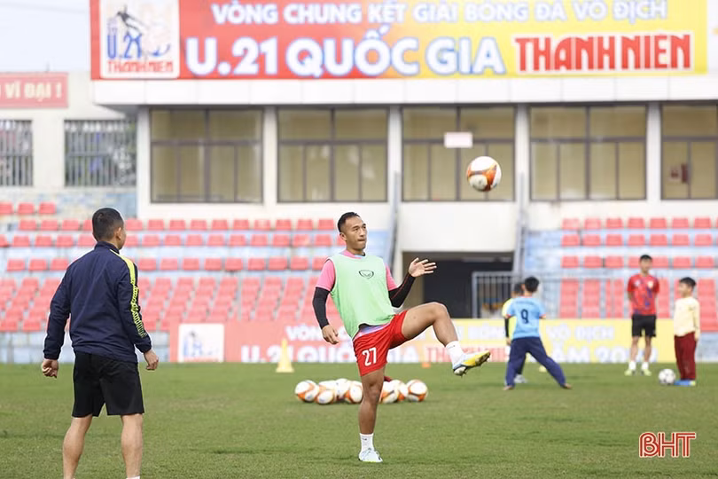 Hồng Lĩnh Hà Tĩnh hội quân, tập luyện trở lại sau kỳ nghỉ tết