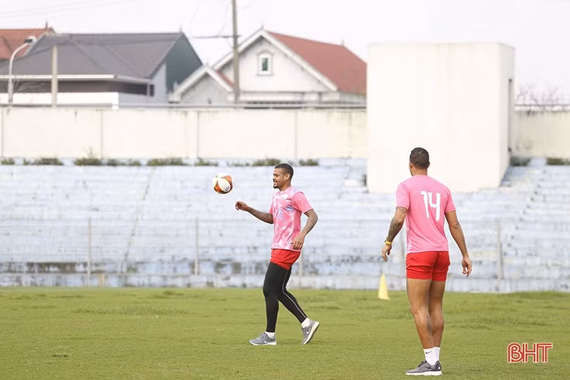 Hồng Lĩnh Hà Tĩnh hội quân, tập luyện trở lại sau kỳ nghỉ tết