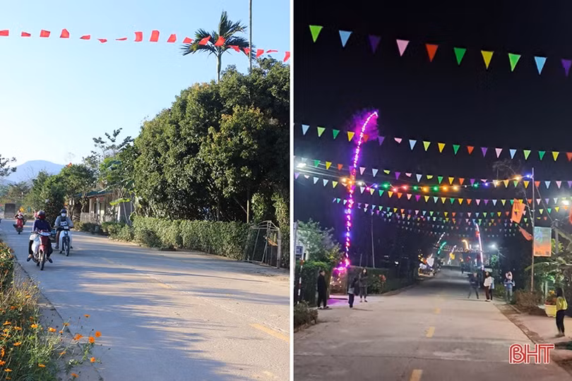 Mùa xuân xanh ở khu dân cư kiểu mẫu miền biên giới Hương Sơn