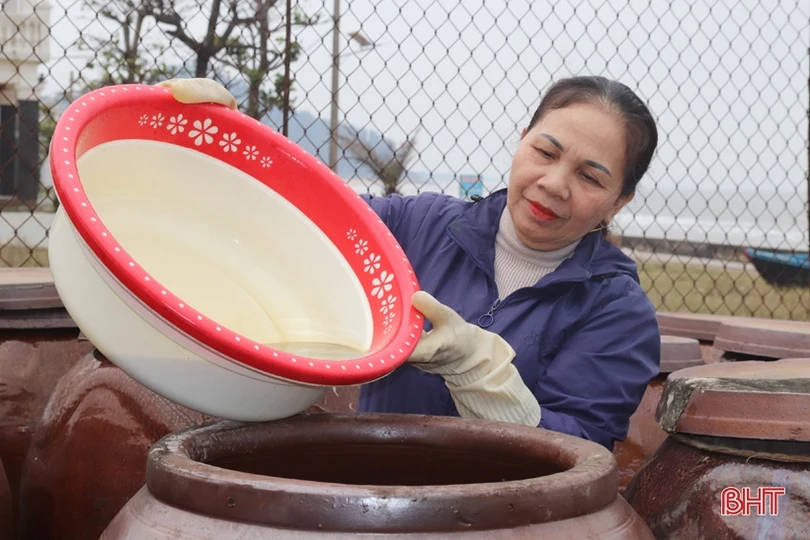 Nước mắm Cẩm Xuyên rộn ràng vụ sản xuất mới