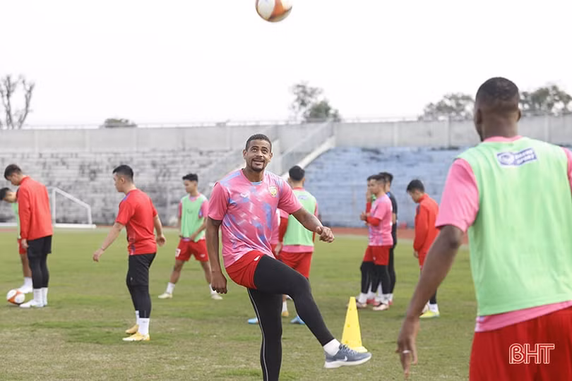 Hồng Lĩnh Hà Tĩnh hội quân, tập luyện trở lại sau kỳ nghỉ tết