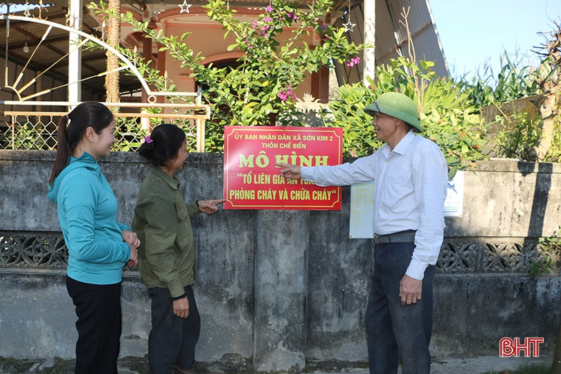 Mùa xuân xanh ở khu dân cư kiểu mẫu miền biên giới Hương Sơn