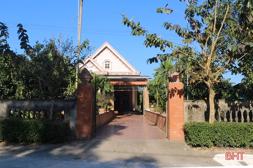 Mùa xuân xanh ở khu dân cư kiểu mẫu miền biên giới Hương Sơn