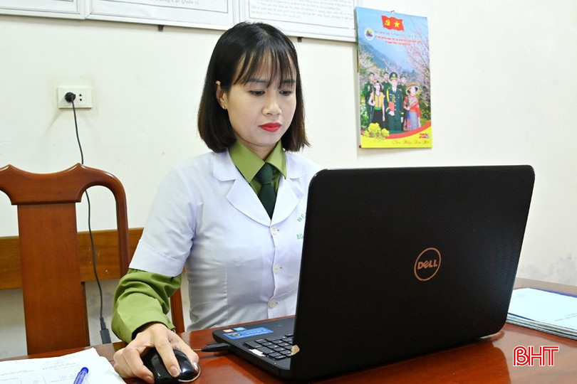 Thượng úy Đậu Thị Loan - nhân viên quân y, Phòng Hậu cần - Kỹ thuật (BĐBP Hà Tĩnh). bqbht_br_dsc2717-copy.jpg