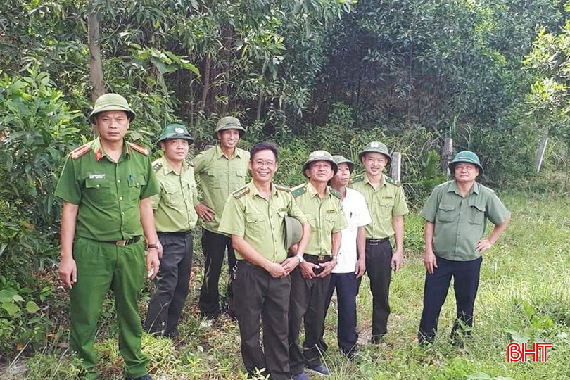 BQL Rừng phòng hộ Nam Hà Tĩnh phối hợp với các lực lượng chức năng kiểm tra, kiểm soát các khu vực rừng dễ bị xâm hại, lấn chiếm. bqbht_br_5-copy.jpg
