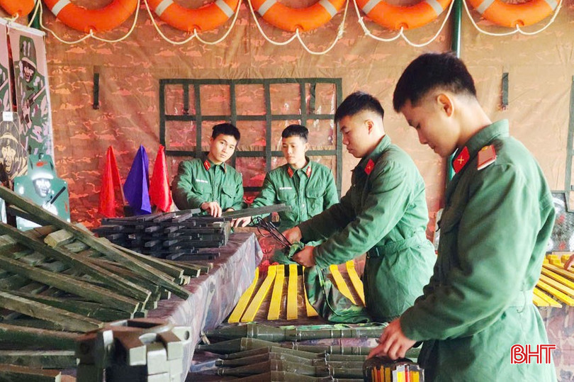 Trung đoàn 841 chuẩn bị cơ sở vật chất phục vụ nhiệm vụ huấn luyện cho các tân binh sắp đón nhận. bqbht_br_841-copy.jpg