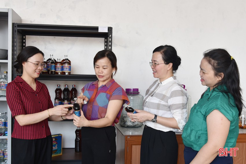 Hội Liên hiệp phụ nữ huyện Lộc Hà hỗ trợ hội viên tiếp cận vốn ưu đãi và KHKT để phát triển sản xuất, kinh doanh, làm sản phẩm OCOP. bqbht_br_dsc-1314-copy.jpg