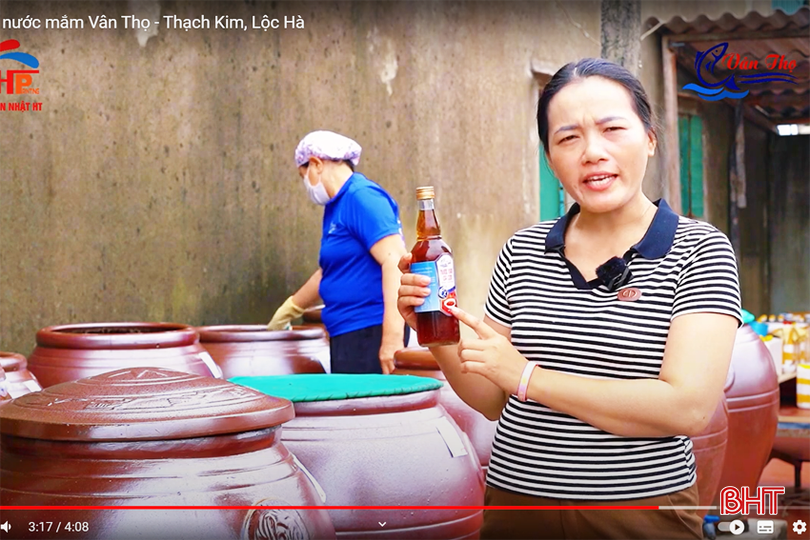 Sản phẩm OCOP 3 sao Vân Thọ được chào bán trên sàn giao dịch thương mại điện tử và các nền tảng số khác. bqbht_br_screenshot-728-copy.png
