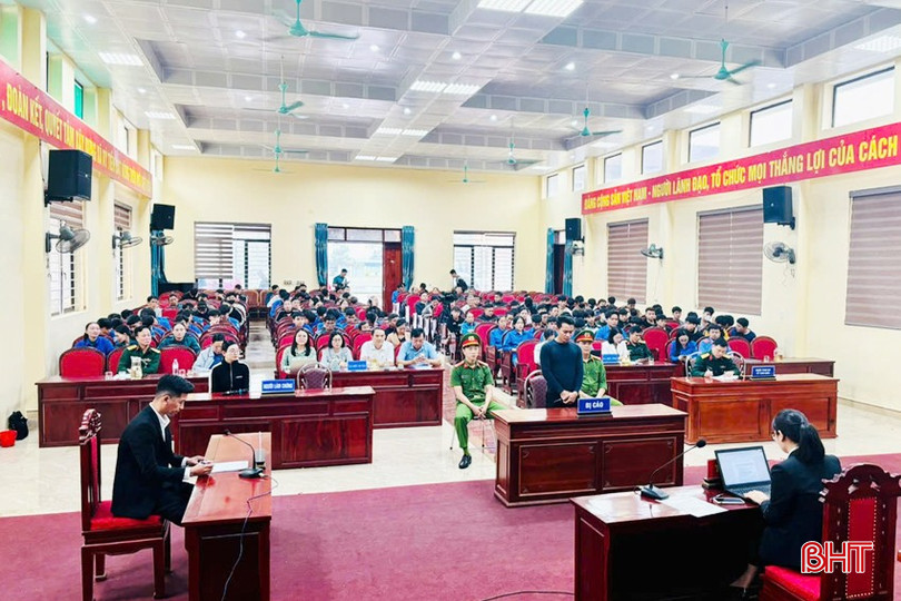 Ban CHQS huyện Kỳ Anh phối hợp tổ chức "Phiên tòa giả định" về tình huống công dân trốn tránh nghĩa vụ quân sự. bqbht_br_11-copy.jpg
