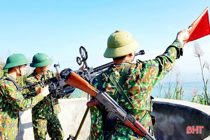 Phát huy tinh thần chiến thắng 30/4/1975, những người lính đảo Sơn Dương luôn trong tâm thế sẵn sàng bảo vệ bầu trời và biển đảo quê hương. bqbht_br_6-khau-doi-sung-may-phong-khong-127mm-luyen-tap-thuan-thuc-phuong-an-bao-ve-dao-tien-tieu-copy.jpg
