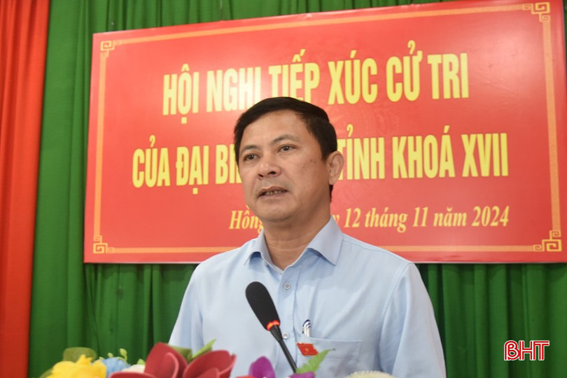 Phó Chủ tịch UBND tỉnh Lê Ngọc Châu tiếp thu, giải trình ý kiến cử tri. bqbht_br_dsc-1930-copy.jpg