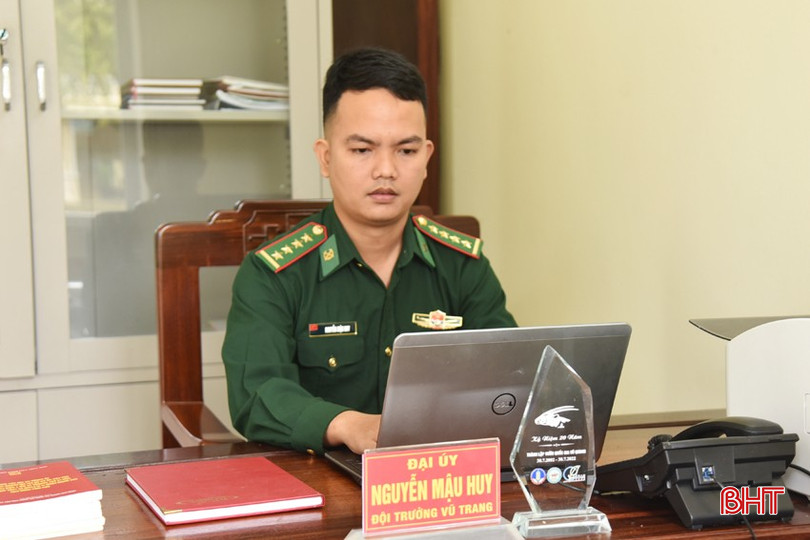 Đại úy Nguyễn Mậu Huy là một trong những sĩ quan trẻ giỏi chuyên môn nghiệp vụ, giàu tâm huyết bqbht_br_dsc-1636-copy.jpg