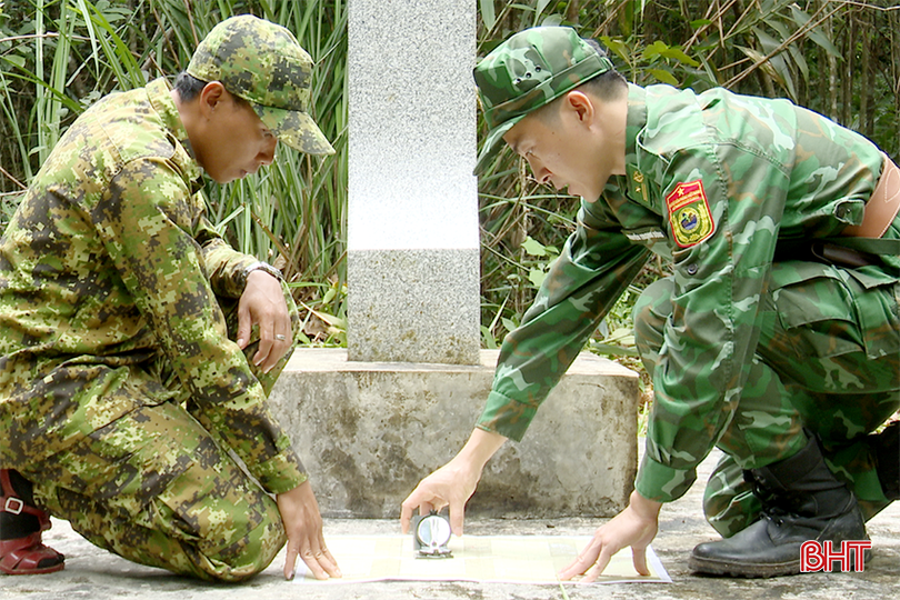 Lực lượng tuần tra Đồn Biên phòng Bản Giàng và Đại đội Biên phòng 311 (Bộ CHQS tỉnh Khăm Muồn) kiểm tra thực địa mốc quốc giới 512. bqbht_br_luc-luong-tuan-tra-don-bien-phong-ban-giang-va-dai-doi-bien-phong-311-bo-chqs-tinh-kham-muon-kiem-tra-thuc-dia-moc-quoc-gioi-512.png