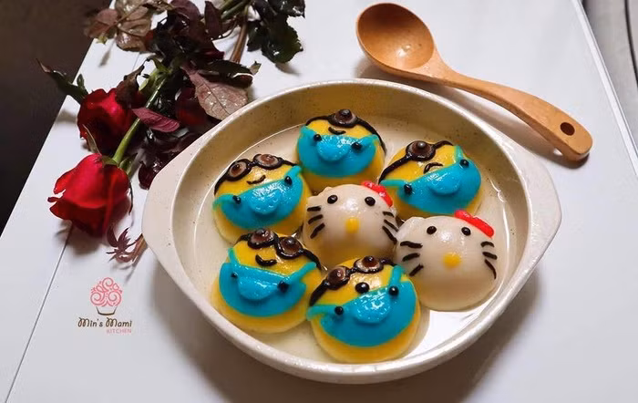 Trổ tài làm những đĩa bánh trôi “đẹp không nỡ ăn” trong ngày tết Hàn thực