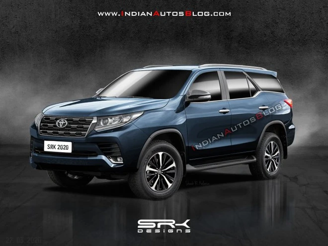 Toyota Fortuner 2021 lần đầu lộ diện rõ nét