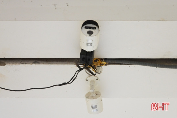 Công an Đức Thọ lắp 15 “mắt thần”, tăng chất lượng giám sát tại khu cách ly tập trung