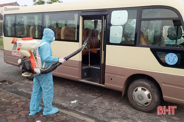 Thạch Hà tiếp nhận 190 con em hồi hương về nơi tạm trú tập trung phòng dịch