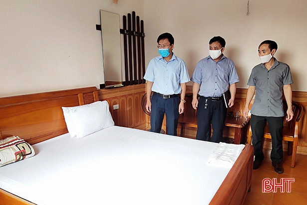 Hơn 1.500 chỗ ở sẵn sàng đón công dân cách ly tập trung tại TP Hà Tĩnh