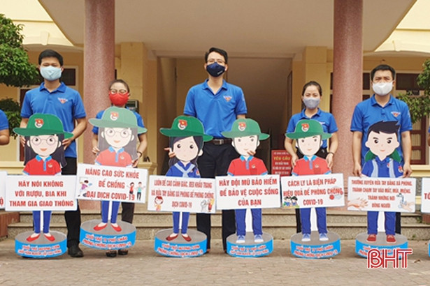 Tuyên truyền phòng chống dịch Covid-19 bằng hình ảnh ngộ nghĩnh