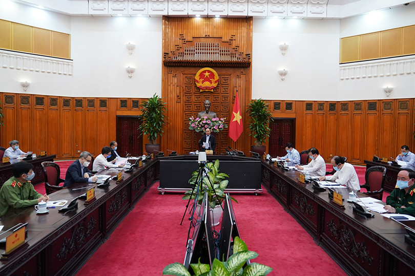 Ảnh: VGP/Quang Hiếu Thủ tướng: Tạm dừng mọi hoạt động hội họp, tập trung trên 20 người