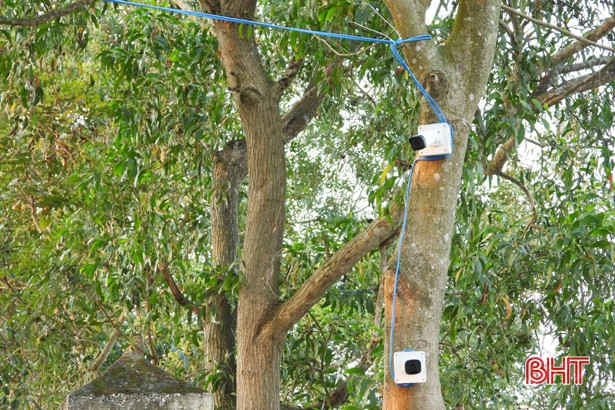 Công an Đức Thọ lắp 15 “mắt thần”, tăng chất lượng giám sát tại khu cách ly tập trung