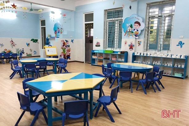 3 trường mầm non ở Thạch Hà hoàn thành thư viện thân thiện