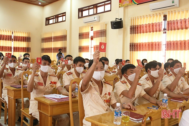 Đảng bộ Công an các huyện Lộc Hà, Hương Sơn, TX. Kỳ Anh đại hội nhiệm kỳ 2020-2025 ảnh 6 Đảng bộ Công an các huyện Lộc Hà, Hương Sơn, TX. Kỳ Anh đại hội nhiệm kỳ 2020-2025