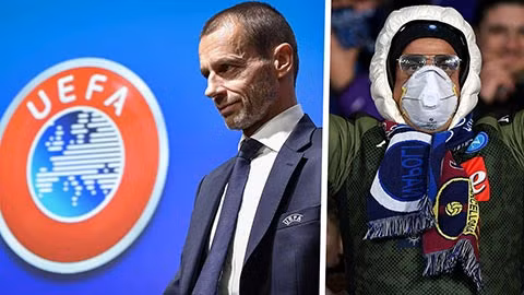 Chủ tịch UEFA thừa nhận phải tính đến phương án hủy mùa giải
