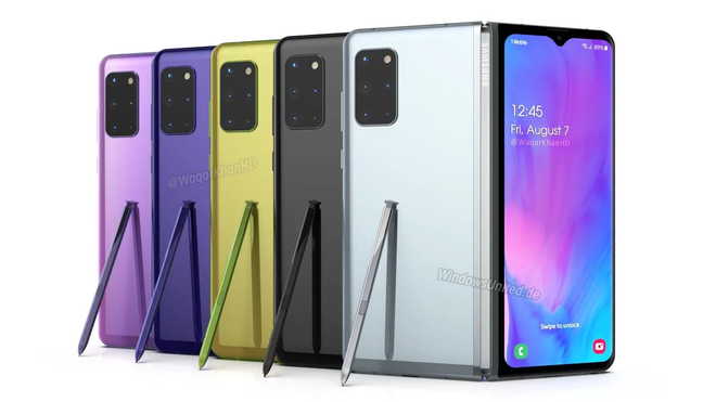 Rò rỉ thiết kế đẹp hơn đời đầu của Galaxy Fold 2