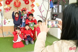 Tết sớm ở Làng Trẻ em mồ côi Hà Tĩnh 