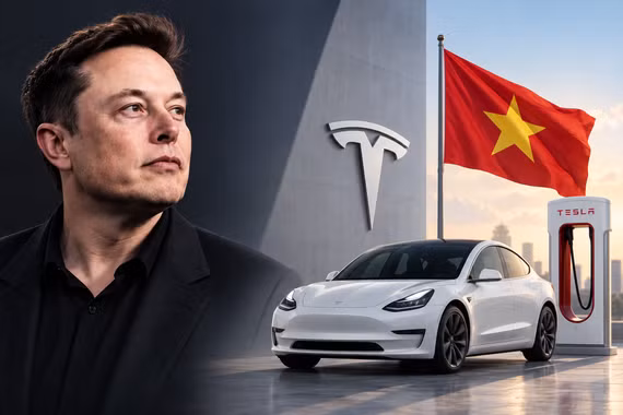 Tesla thành lập công ty con vốn gần 78 tỷ tại Việt Nam