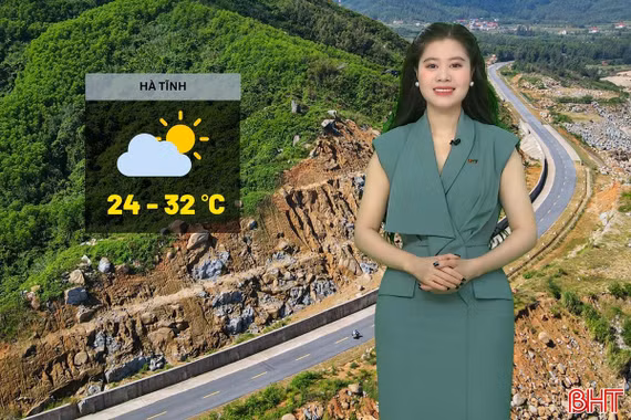 Dự báo thời tiết Hà Tĩnh ngày 24/10: Ngày trời nắng