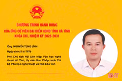 Chương trình hành động của ứng cử viên đại biểu HĐND tỉnh khóa XIX Nguyễn Tùng Lĩnh