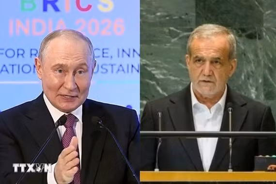 Iran và Nga cam kết tăng cường hợp tác chiến lược