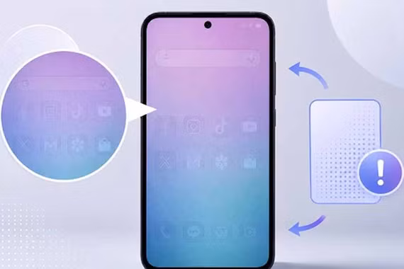 Cách xử lý triệt để tình trạng màn hình điện thoại bị lưu ảnh 