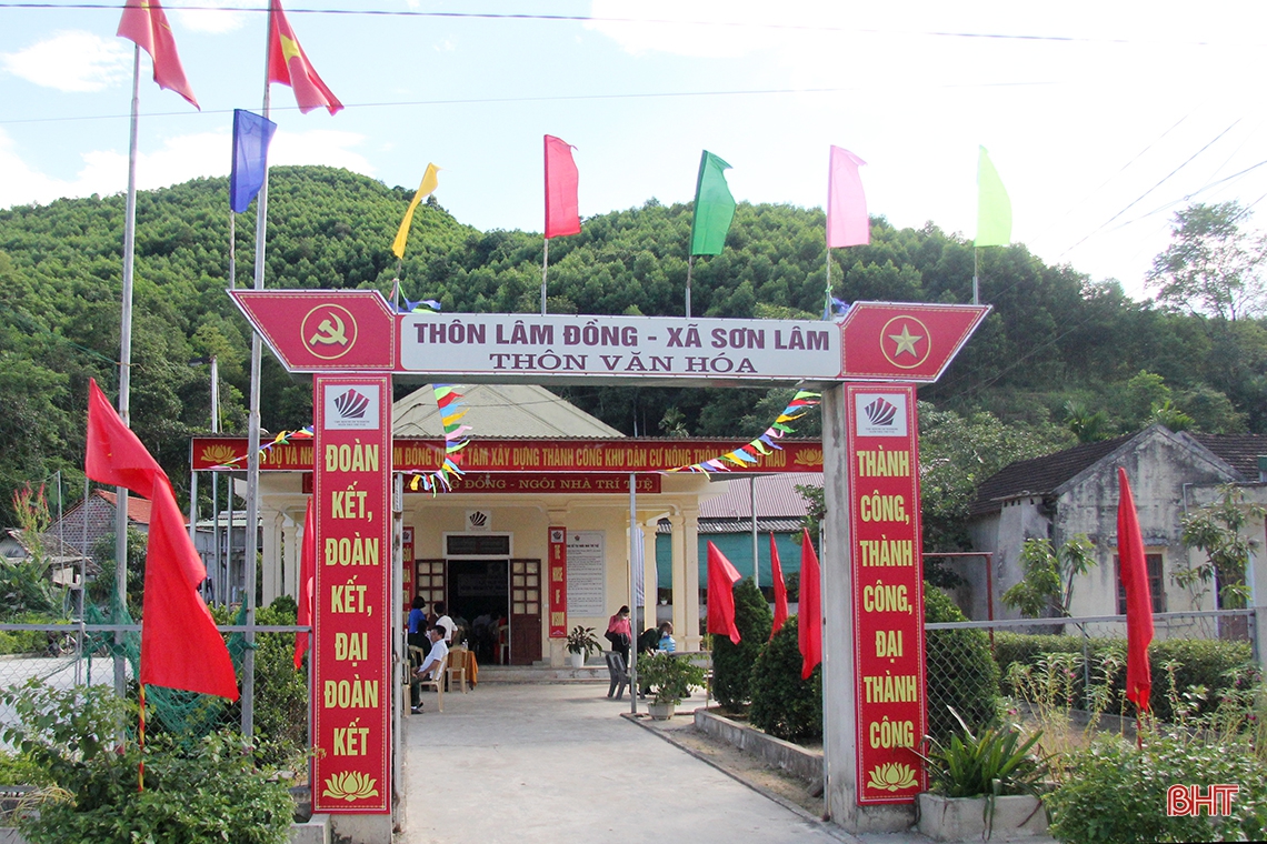 Những ngôi nhà văn hóa đa năng mang đậm dấu ấn đại đoàn kết ở Hà Tĩnh