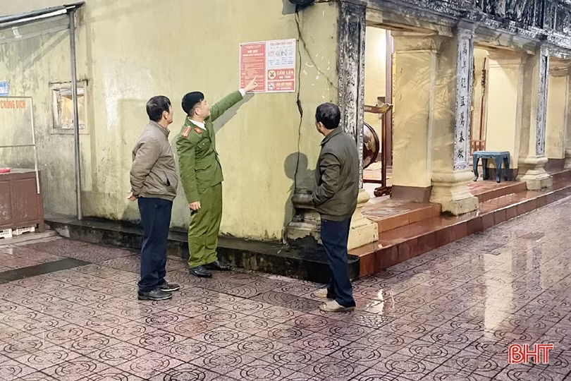 Khuyến cáo phòng cháy, nổ do thắp hương, đốt vàng mã dịp tết