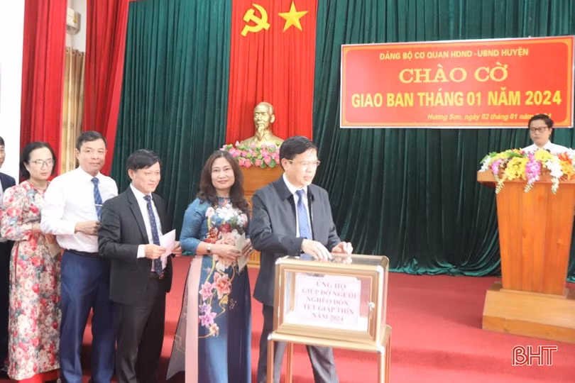 Hương Sơn phát động “Tết vì người nghèo”